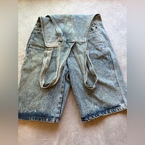 Vintage Essentials Light Blue Denim Women Jeans Overalls